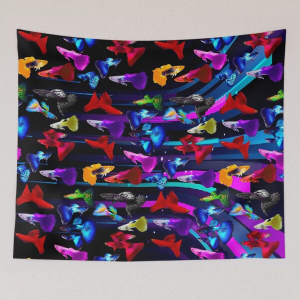 Item preview, Neon Guppy Collage 2 designed and sold by GFishy.