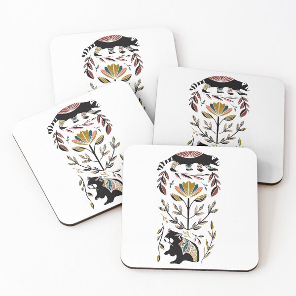 Item preview, Red Panda Folk Art designed and sold by Julia DeWolfe.
