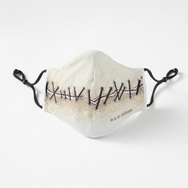 Stitched Mouth Fitted 3-Layer