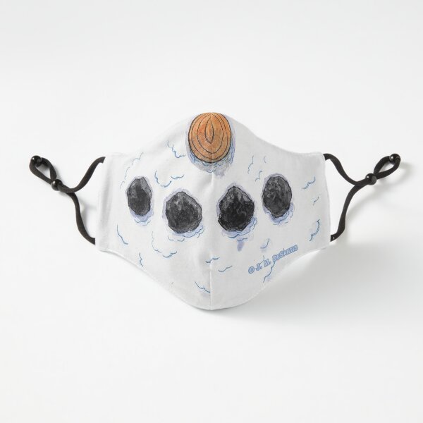 Snowman Mouth Fitted 3-Layer
