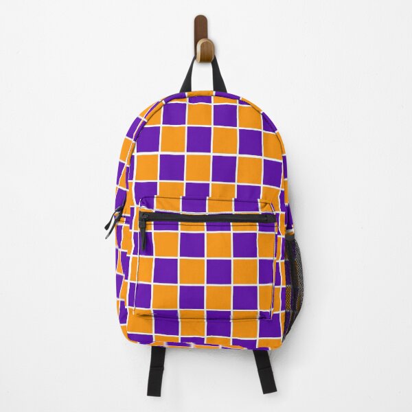 Item preview, Violet Purple & Golden Orange-Yellow Chex 1 designed and sold by Havocgirl.