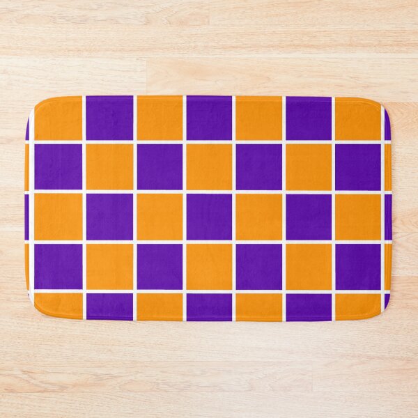 Item preview, Violet Purple & Golden Orange-Yellow Chex 1 designed and sold by Havocgirl.
