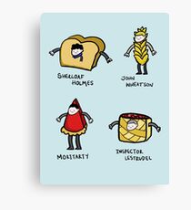 Bakery Street & Shortcake Yard Canvas Print