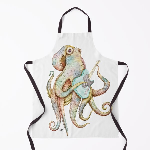 Item preview, POLAH - the axe wielding Octopus designed and sold by ShorelineSally.