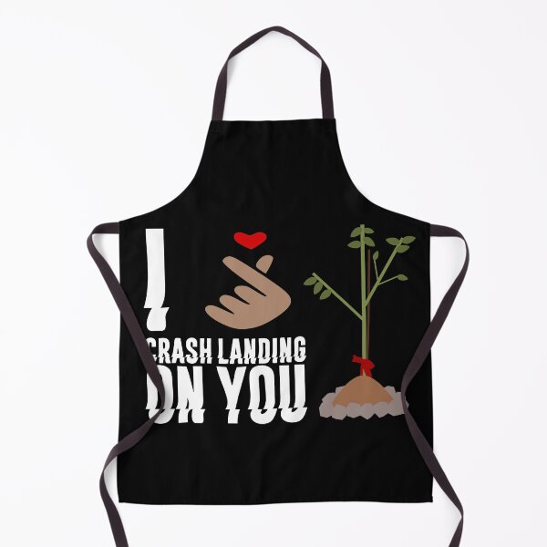 Item preview, Crash Landing On You - I love Crash Landing On You - Finger Heart - Black designed and sold by AJ-DesignCo.
