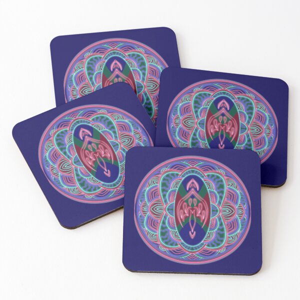 Item preview, Neon Magic Circle - Dragon designed and sold by madisondraws.