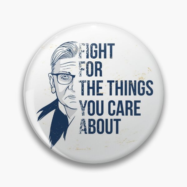 Item preview, Ruth Bader Ginsburg: lucha por las cosas que te importan designed and sold by Tender Flower Clothing.