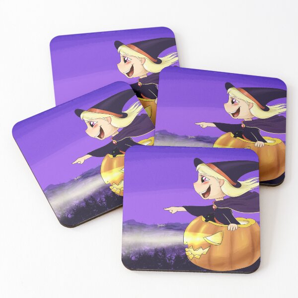 Item preview, Witch fly over the forest. designed and sold by Vallirant.