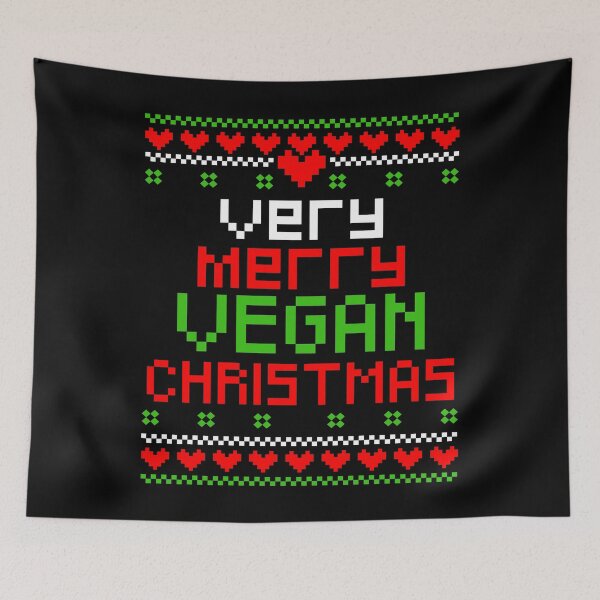 Item preview, Vegan Christmas, Vegan Xmas, Vegan Gift, Vegan Holidays designed and sold by Mandala108.