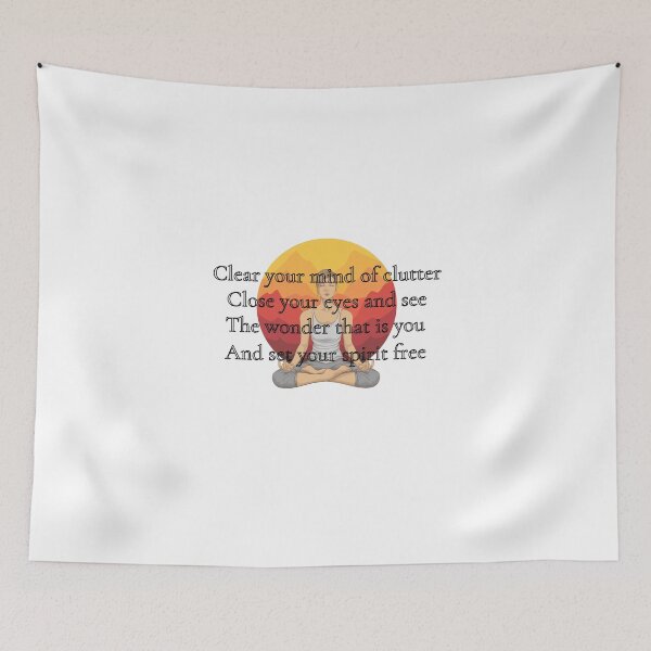 Item preview, Clear your mind of clutter with meditation designed and sold by Yesmalady.