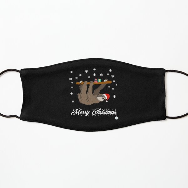 Funny 2020 Christmas Gift For Family - Merry Slothmas Christmas Holiday Gift Kids Mask
