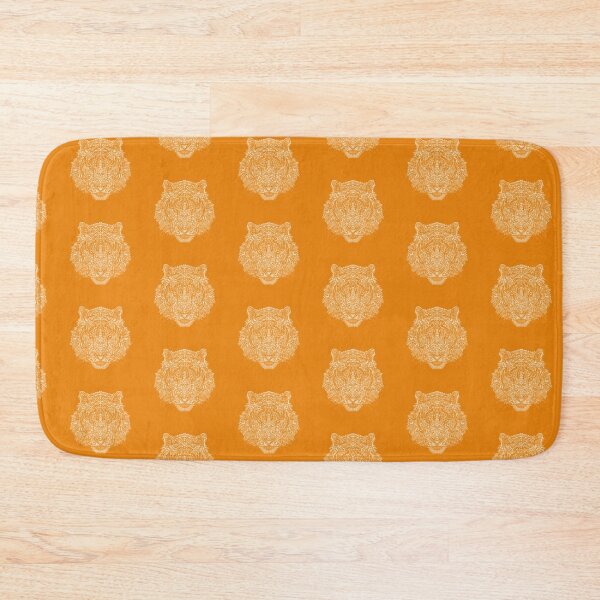 Item preview, Orange Tiger White Design Pattern - Complicated Coloring - Complicated Animals designed and sold by complicolor.