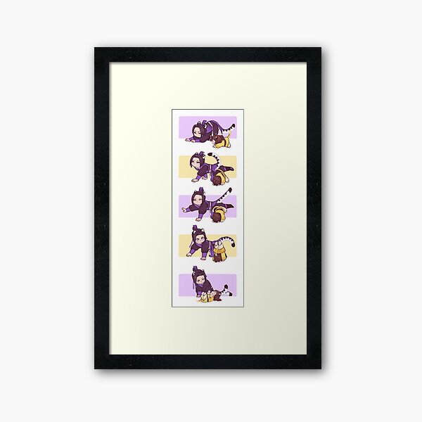 Walking With You Framed Art Print By Msmayhirai Redbubble