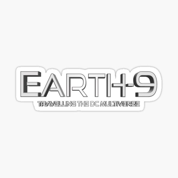 Earth9 Logo Sticker