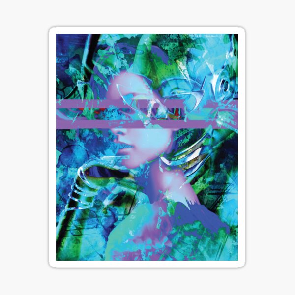 Artificial Woman Sticker