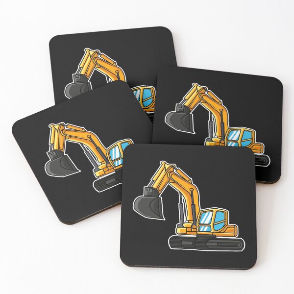 Item preview, Excavator gift idea child excavator driver construction site designed and sold by LuminOrb.
