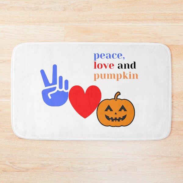 Item preview, Peace love and pumpkin designed and sold by malouabrio.