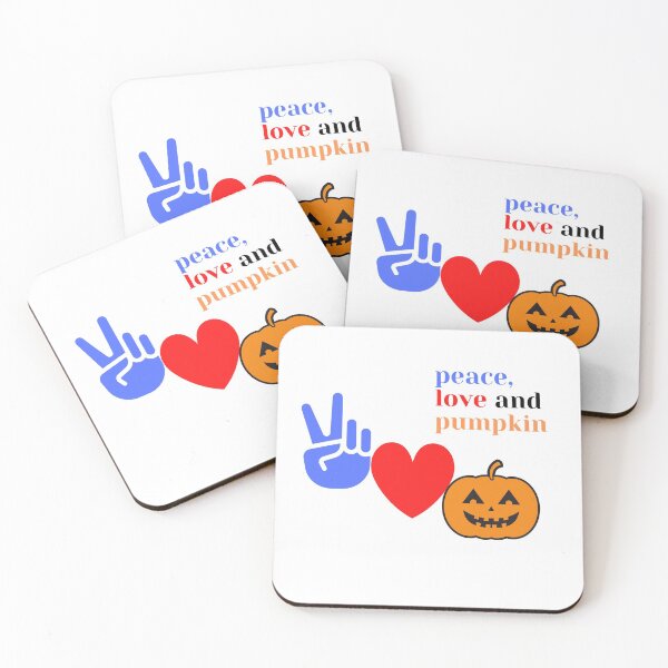 Item preview, Peace love and pumpkin designed and sold by malouabrio.
