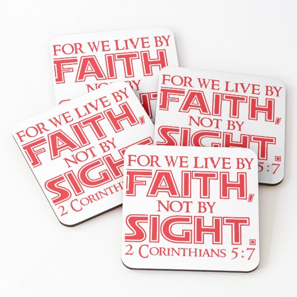 Item preview, 2 Corinthians 5:7 designed and sold by plushism.