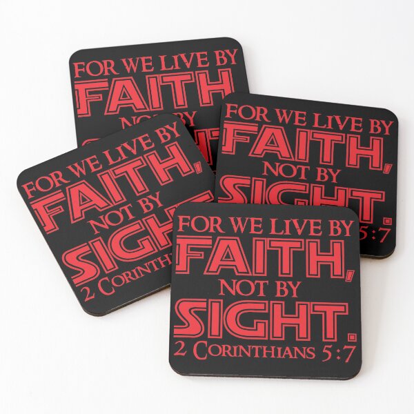 Item preview, 2 Corinthians 5:7 designed and sold by plushism.
