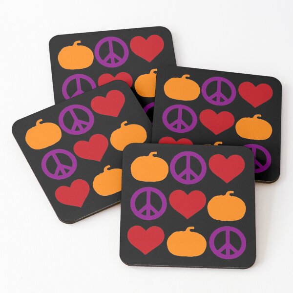 Item preview, Peace Love Pumpkin Pattern designed and sold by OuterWear.