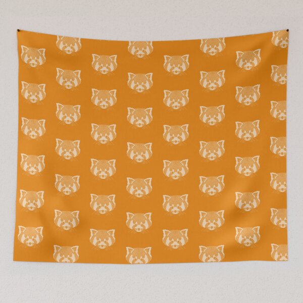Item preview, Red Panda - Orange and White Pattern - Complicated Coloring - Complicated Animals designed and sold by complicolor.