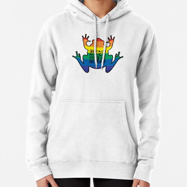 Gay Frogs Alex Jones Meme Pullover Hoodie