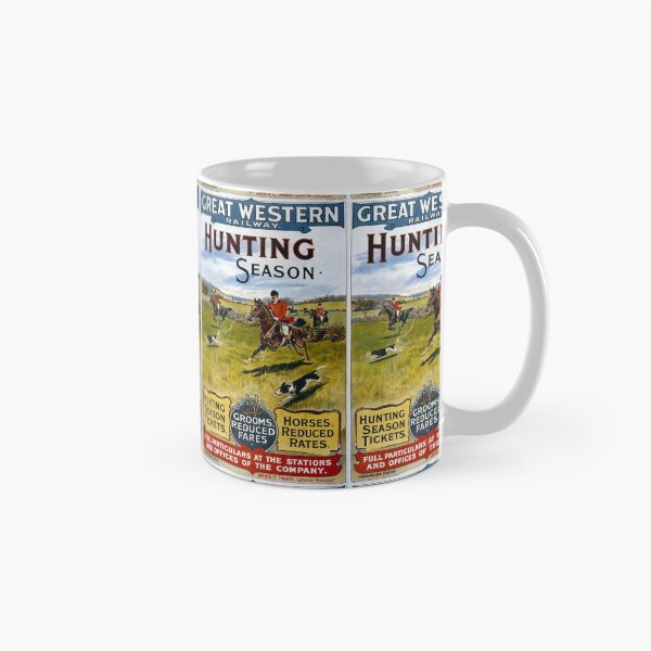 Item preview, Hunting Season retro poster designed and sold by CorasPosters.