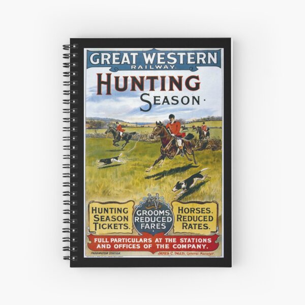 Item preview, Hunting Season retro poster designed and sold by CorasPosters.