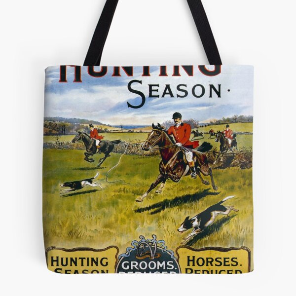 Item preview, Hunting Season retro poster designed and sold by CorasPosters.