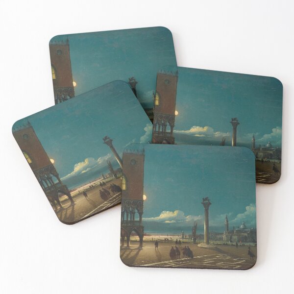 Item preview,  Vintage Italian night time scene - giovanni grubacs designed and sold by Vintage Designs +.