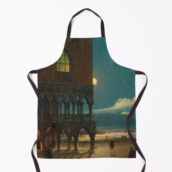 Item preview, Vintage Italian night time scene - giovanni grubacs designed and sold by Vintage Designs +.
