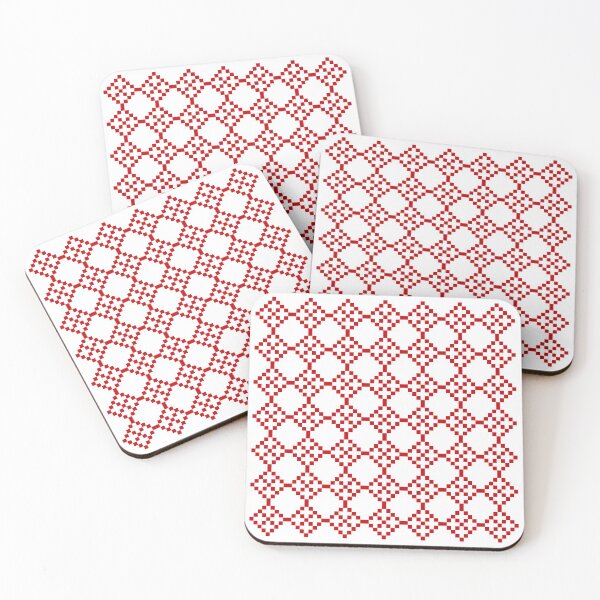 Item preview,  Scandinavian red pattern designed and sold by redgoch.