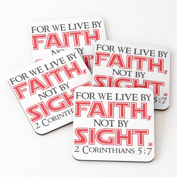 Item preview, 2 Corinthians 5:7 designed and sold by plushism.