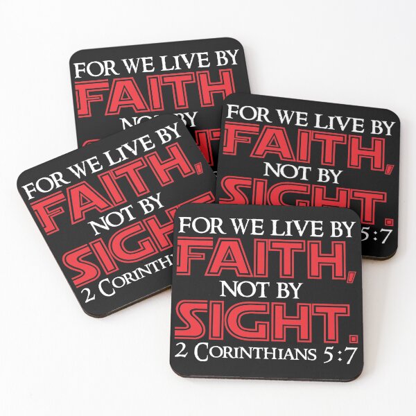 Item preview, 2 Corinthians 5:7 designed and sold by plushism.