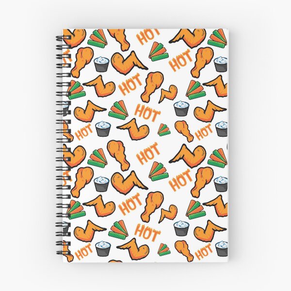 Item preview, Chicken Wing Pattern designed and sold by HexandHumor.