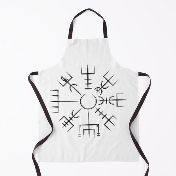 Artikelvorschau, Vegvisir Wikinger Kompass Kunst | Isländische Stäbe entworfen und verkauft von Time Nomads.