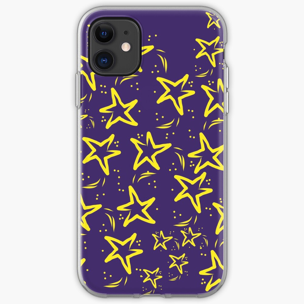 Yellow stars iPhone Case & Cover