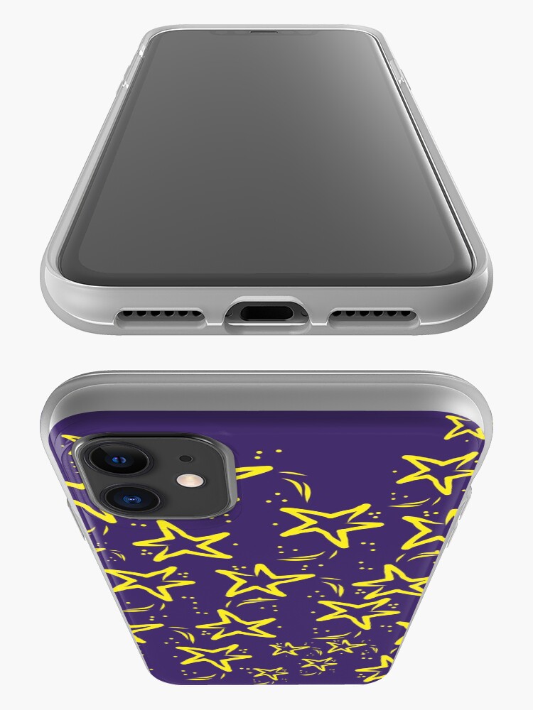 Alternate view of Yellow stars iPhone Case & Cover