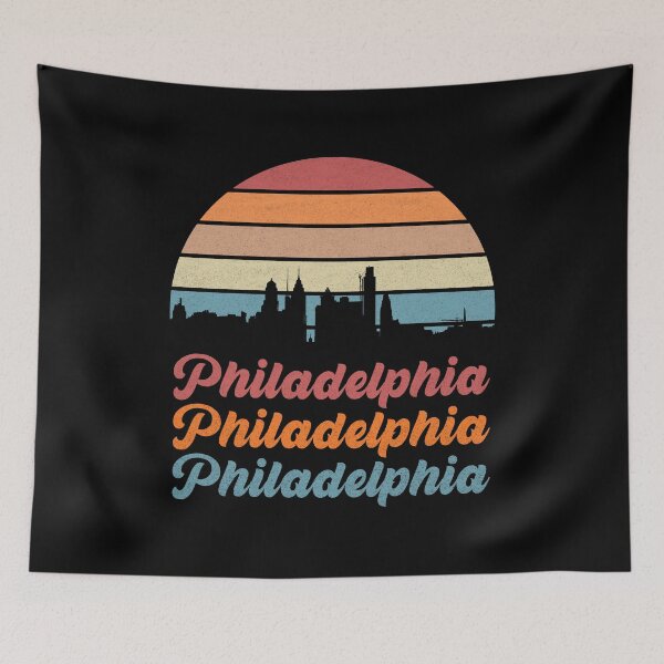 Aperçu de l'œuvre Ambiance rétro de Philadelphie créée et vendue par likebakerdo.