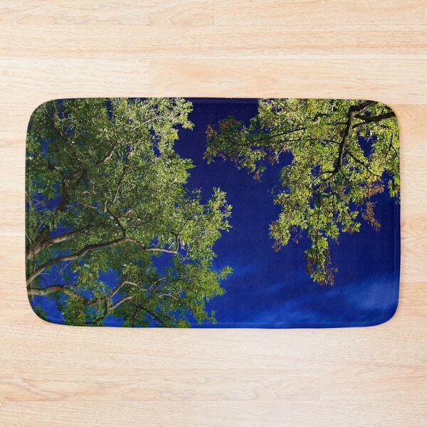 Item preview, Trees in front of the night sky designed and sold by frankuffmann.