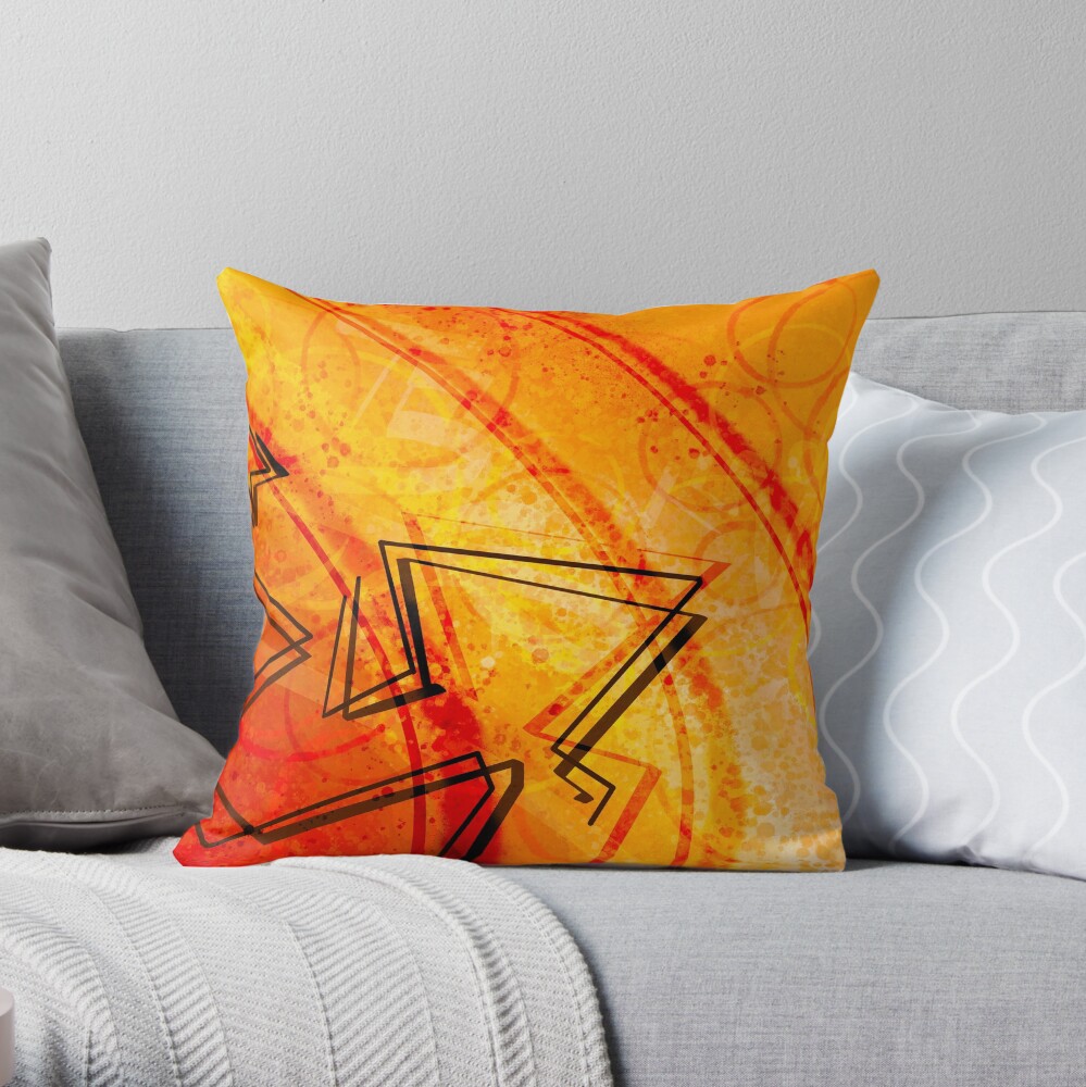 Sunflower Sky Throw Pillow