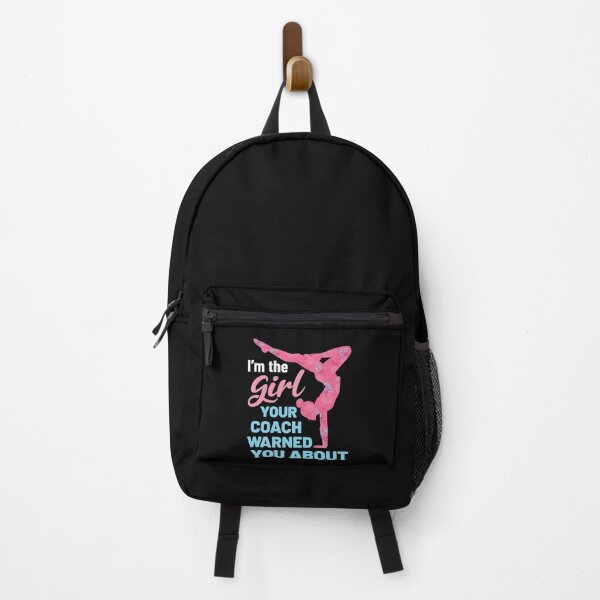 Item preview, Gymnastics I'm the Girl Your Coach Warned You About designed and sold by jaygo.