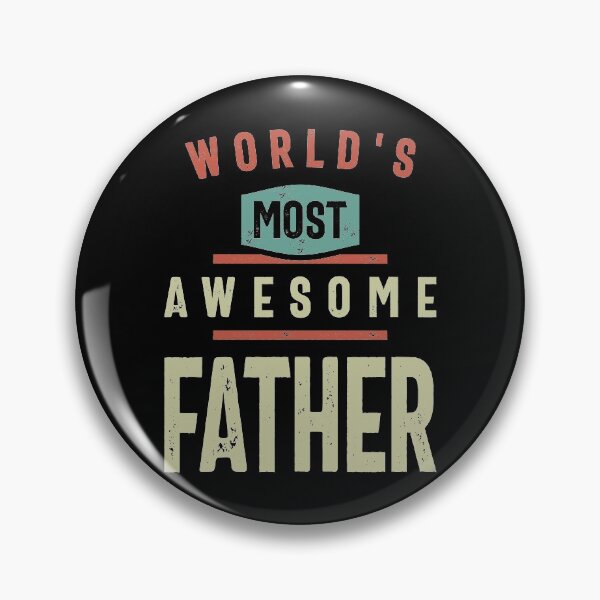 Item preview, World's Most Awesome Father | Father and Grandfather Gift designed and sold by cidolopez.