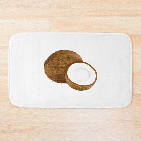 Item preview, Watercolor Illustration of coconut designed and sold by iswenyi.