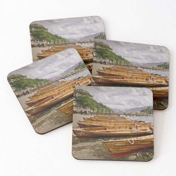 Item preview, Boats On The Shore At Derwentwater designed and sold by IanWL.