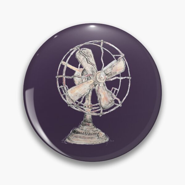 Item preview, Vintage Objects - Vintage Fan - Mid Century style. designed and sold by FanitsaArt.