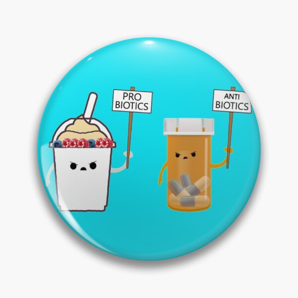 Item preview, Probiotic, Antibiotic Science Themed Design designed and sold by SCI-Boutique.