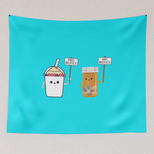 Item preview, Probiotic, Antibiotic Science Themed Design designed and sold by SCI-Boutique.