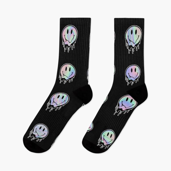 Item preview, Pastel Raindbow melting acid Smiley Collection  designed and sold by SoulRising.